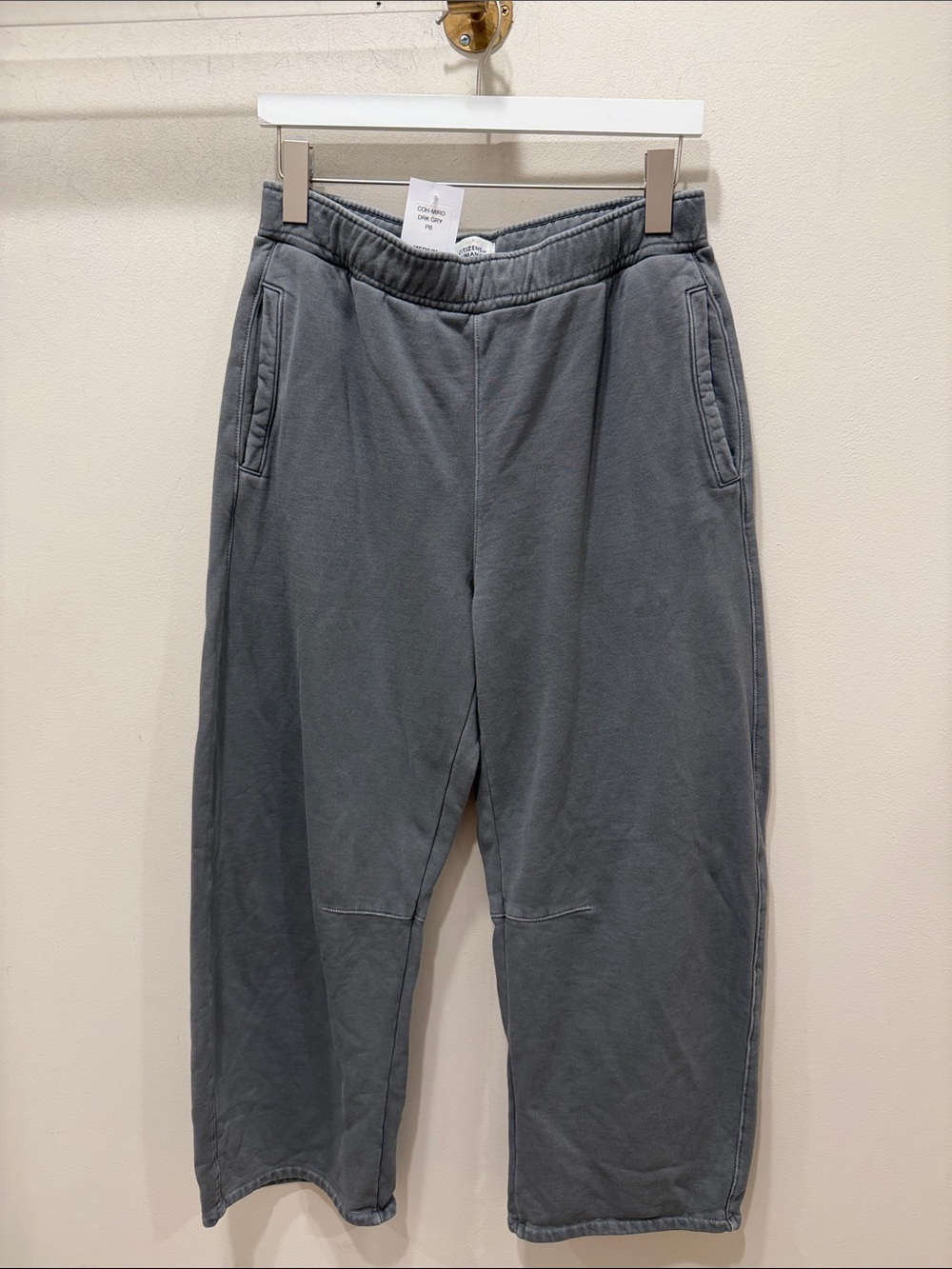 Citizens Of Humanity Washed Gray Track Joggers